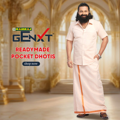 Online Clothing Store for Dhoti, Shirts, Sarees, More - Ramraj Cotton
