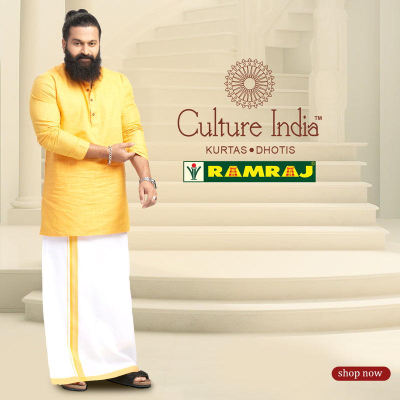 Online Clothing Store for Dhoti, Shirts, Sarees, More - Ramraj Cotton