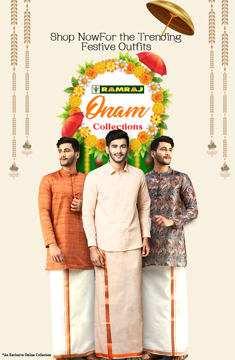 Online Clothing Store for Dhoti, Shirts, Sarees, More - Ramraj Cotton