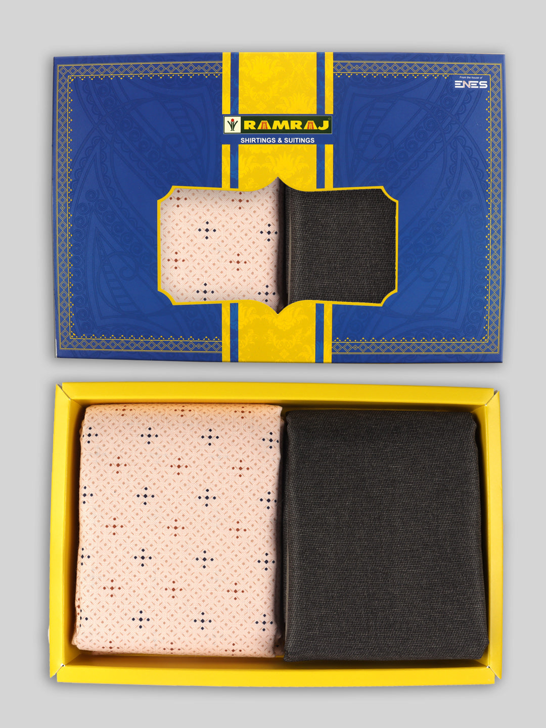 Cotton Blend Printed Shirting & Suiting Gift Box ME265