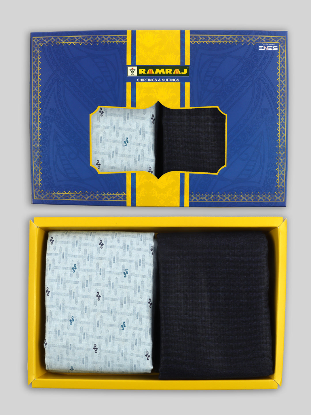 Cotton Blend Printed Shirting & Suiting Gift Box ME268