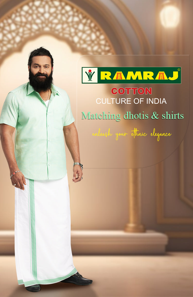 Ramraj Cotton unveils Rs 1L worth silk dhotis in Hyd