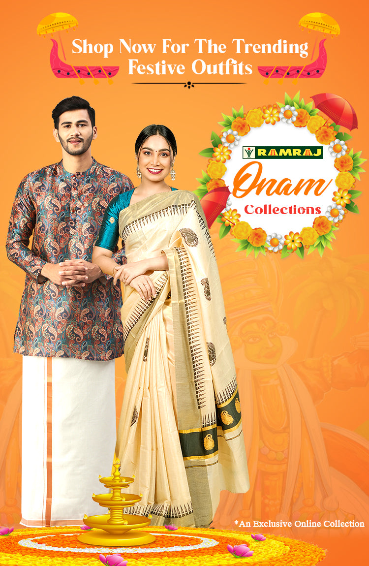 Online Clothing Store for Dhoti, Shirts, Sarees, More - Ramraj Cotton