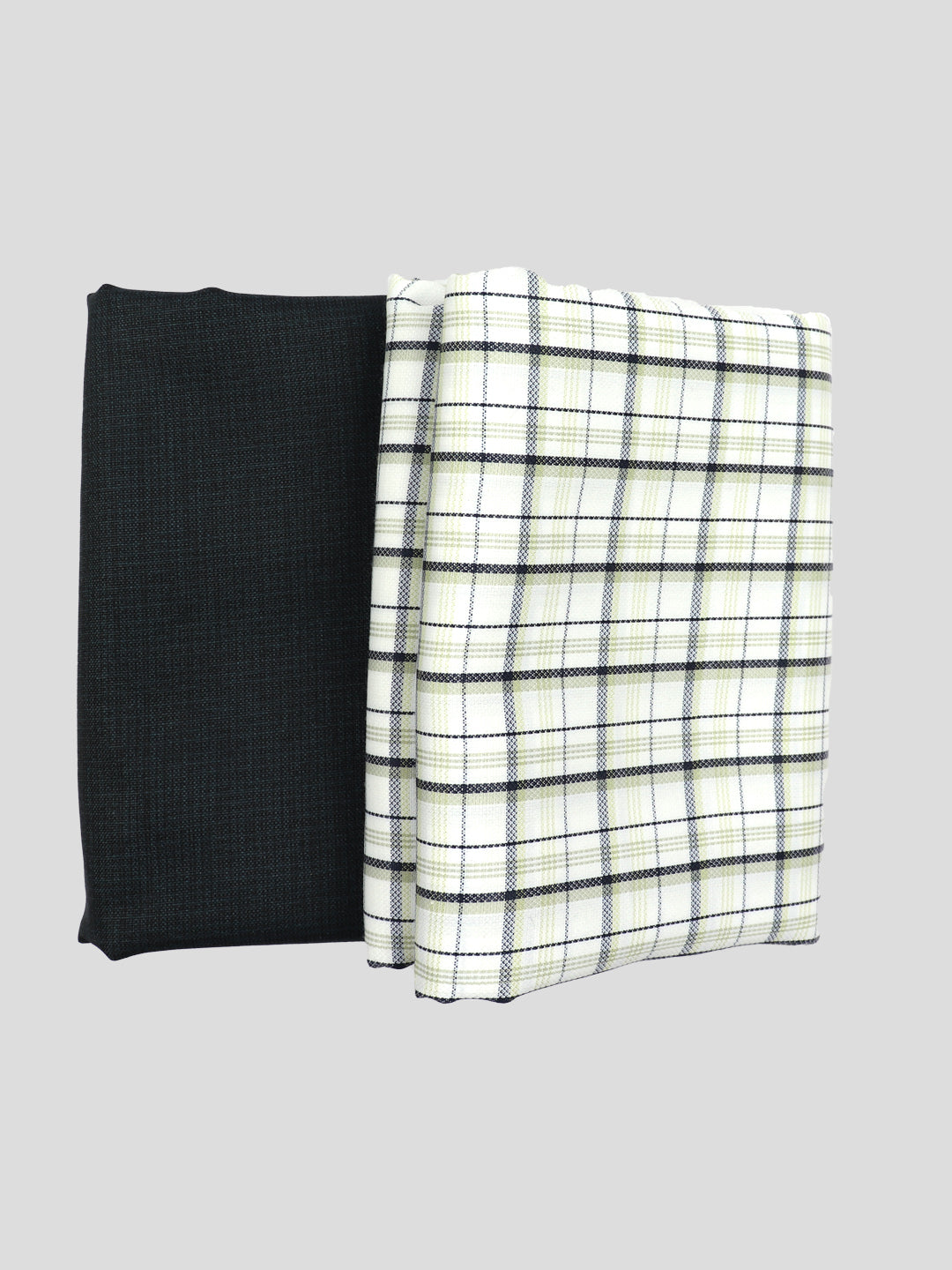 Cotton Checked Shirting & Suiting Gift Box Combo SS127