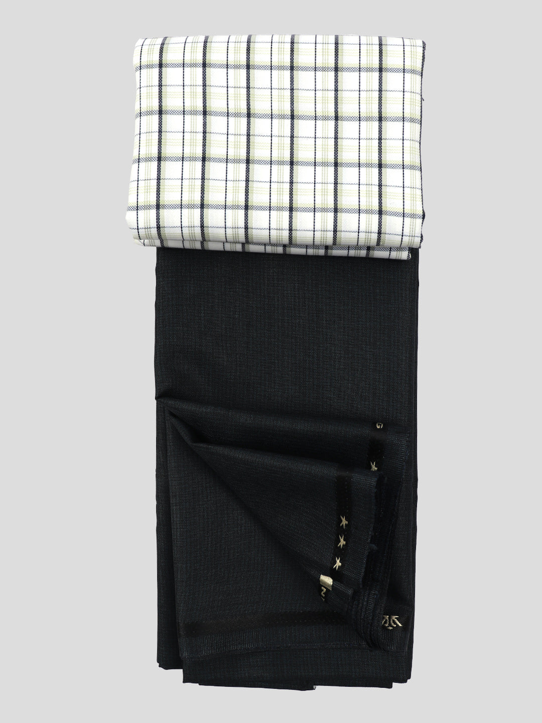 Cotton Checked Shirting & Suiting Gift Box Combo SS127-Full view