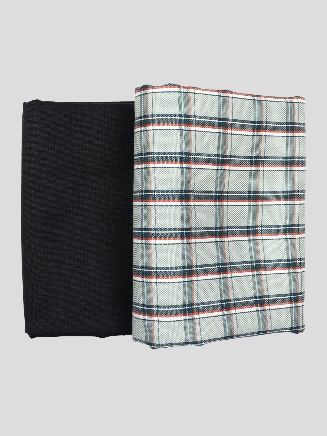 Cotton Checked Shirting & Suiting Gift Box Combo SS121