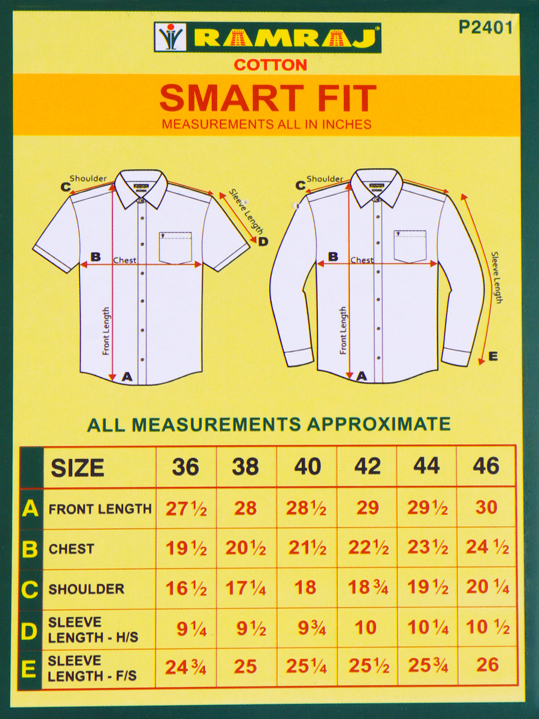 Mens Smart Fit White Shirt_Cotton Touch