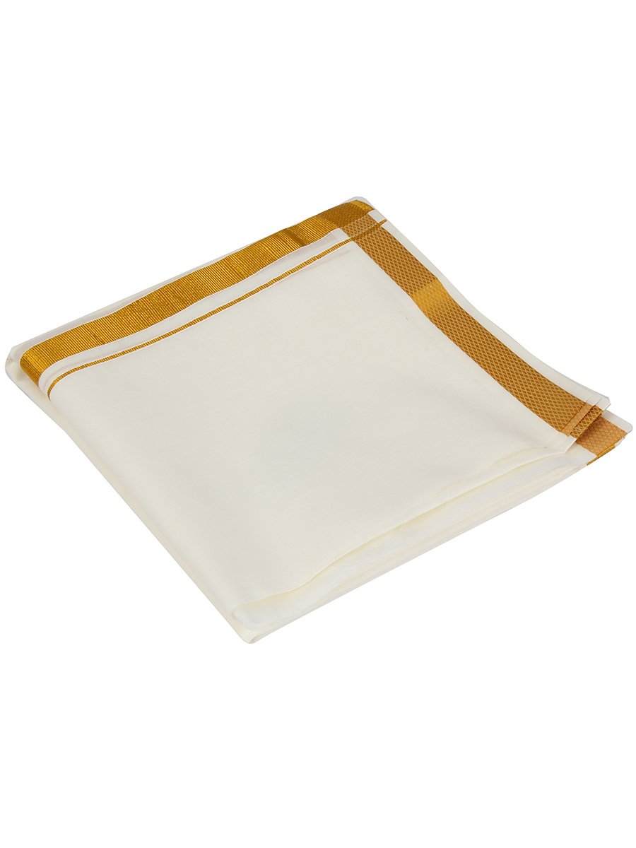 Super Good Towel Jari Cream - 1/2" Border-Towel view one
