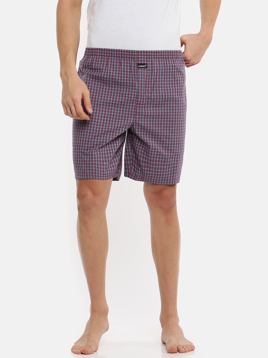 Mens Woven Boxer Long WB7