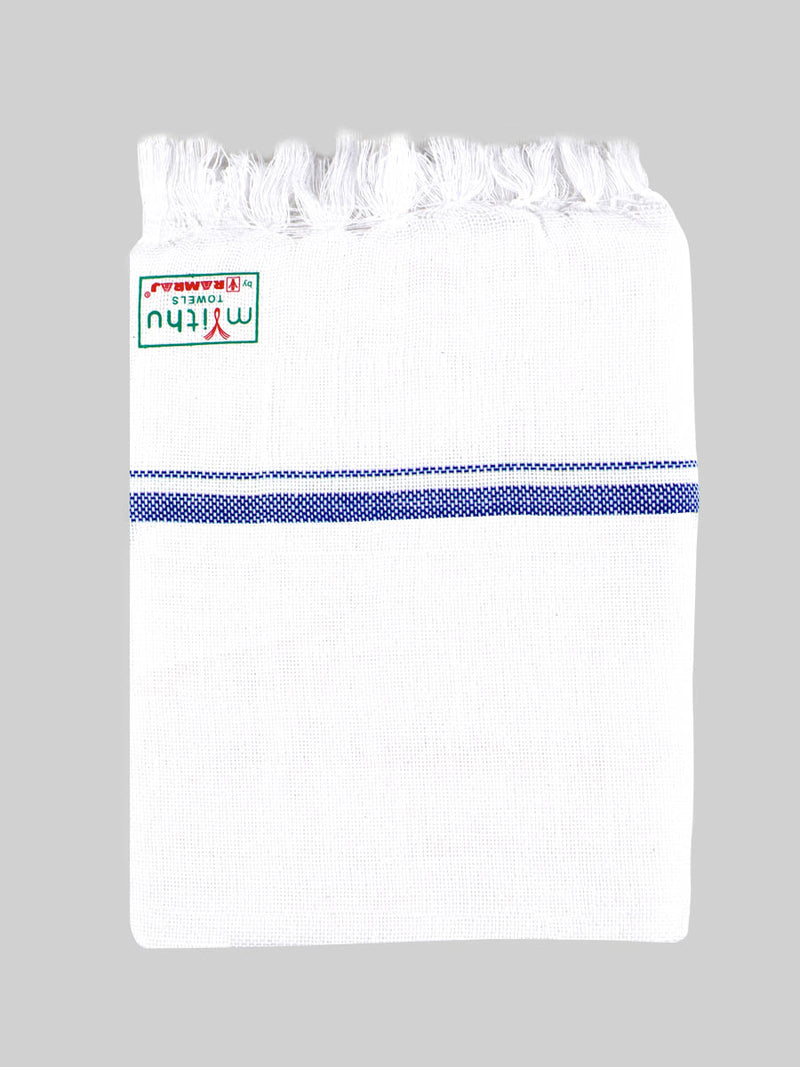 Cotton White Bath Towel NO4091 (2 PCs Pack)