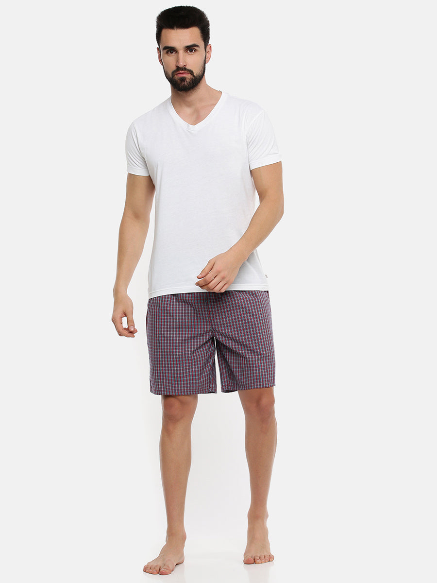 Mens Woven Boxer Long WB7