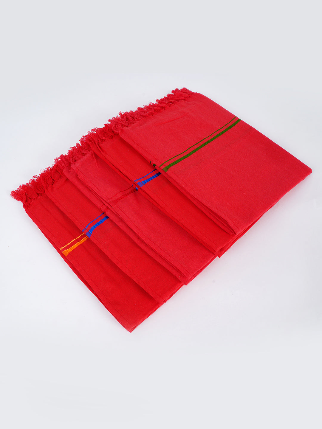 Devotional Towel Red Hariharan (Pack of 2)
