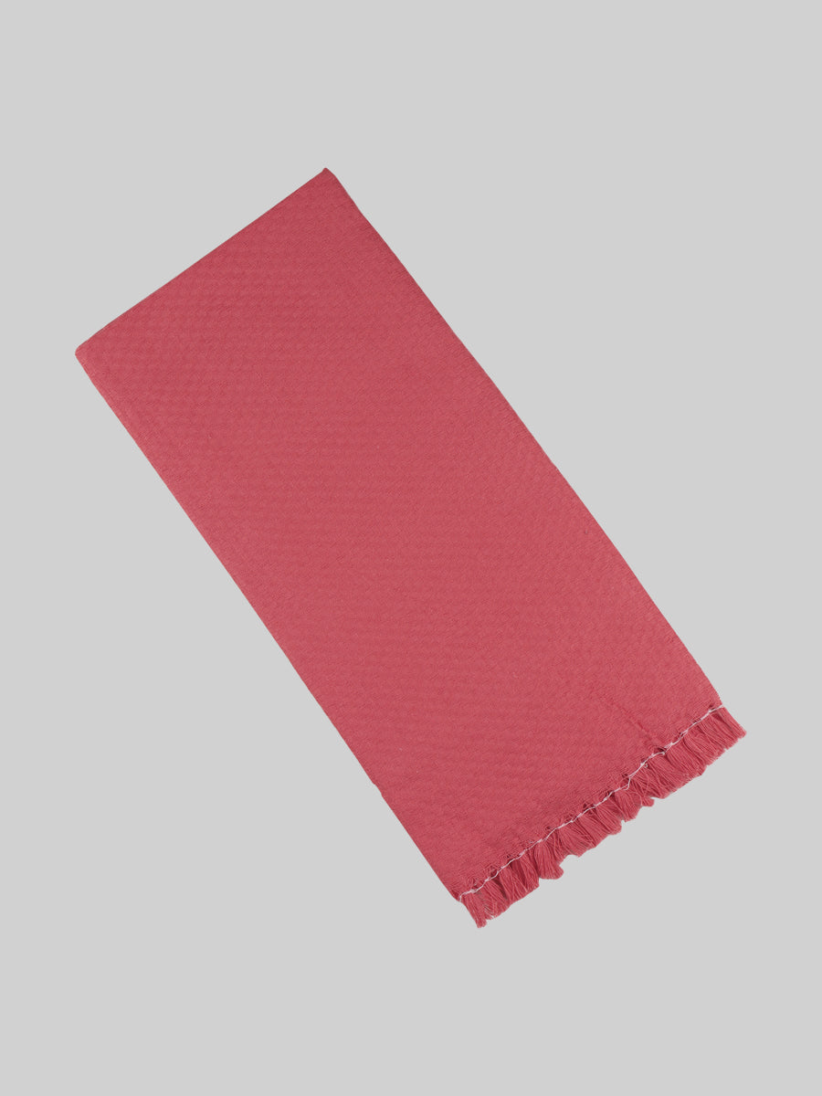 100% Cotton Colour Bath Towel Cygnet - Peach red