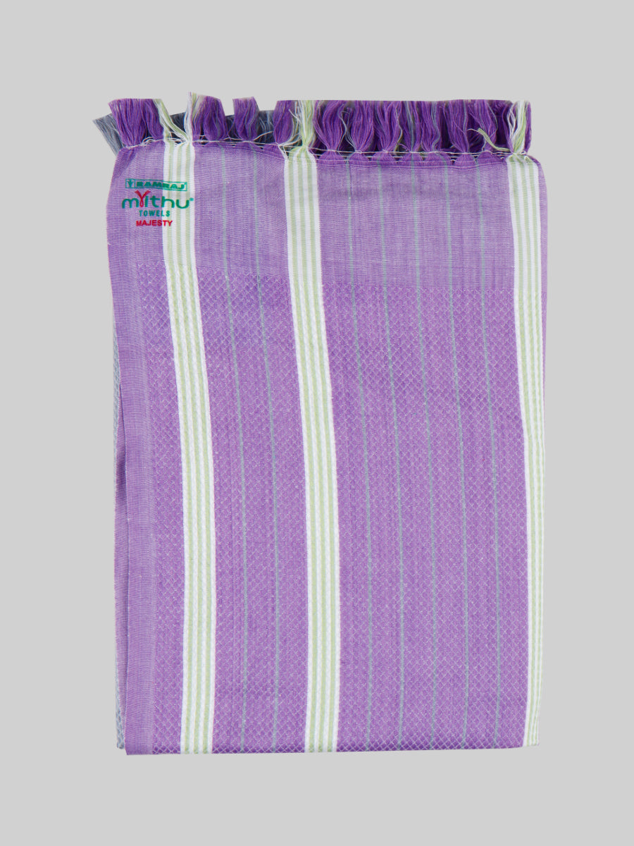 Cotton Colour Bath Towel Majesty Towel-Purple