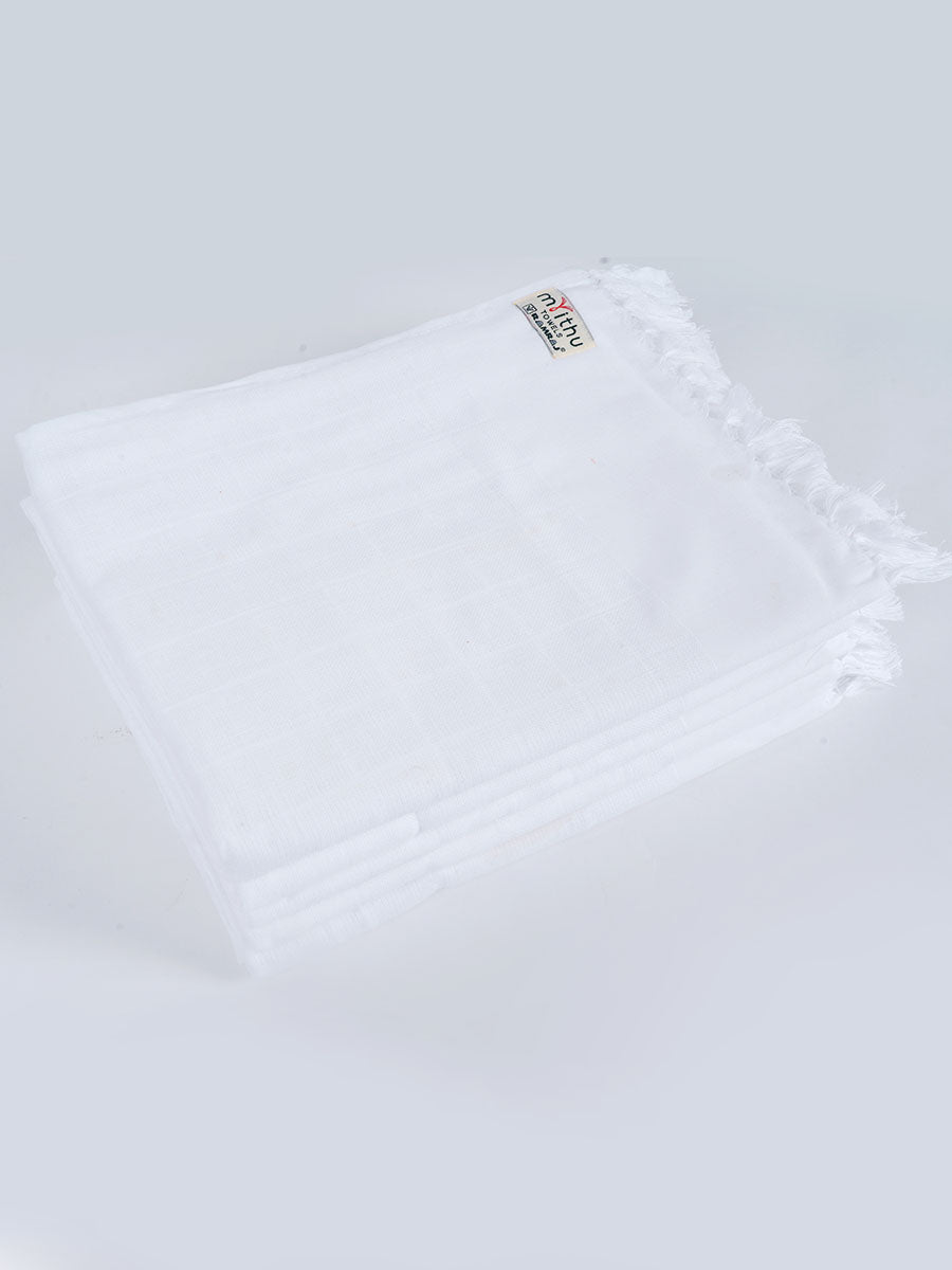 Cool Touch Napkin White (4 PCs Pack)-White