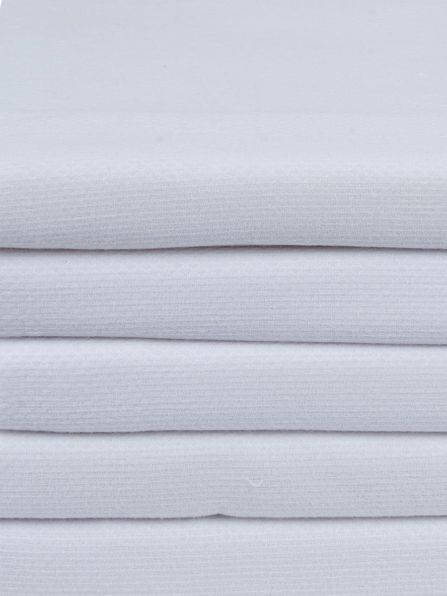 Cool Touch White Towel (2 PCs Pack) -  Ramraj CottonCool Touch White Towel (2 PCs Pack)-Zoom view
