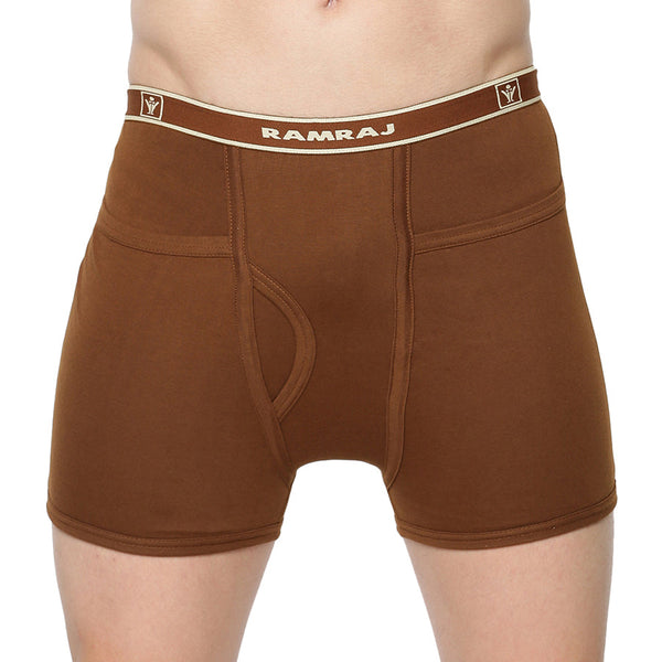 Pure Cotton Plain Poomax trunk brief innerwear with packet Comfort pocket,  Length: Mid Way, Type: Trunks at Rs 127/piece in Perambalur