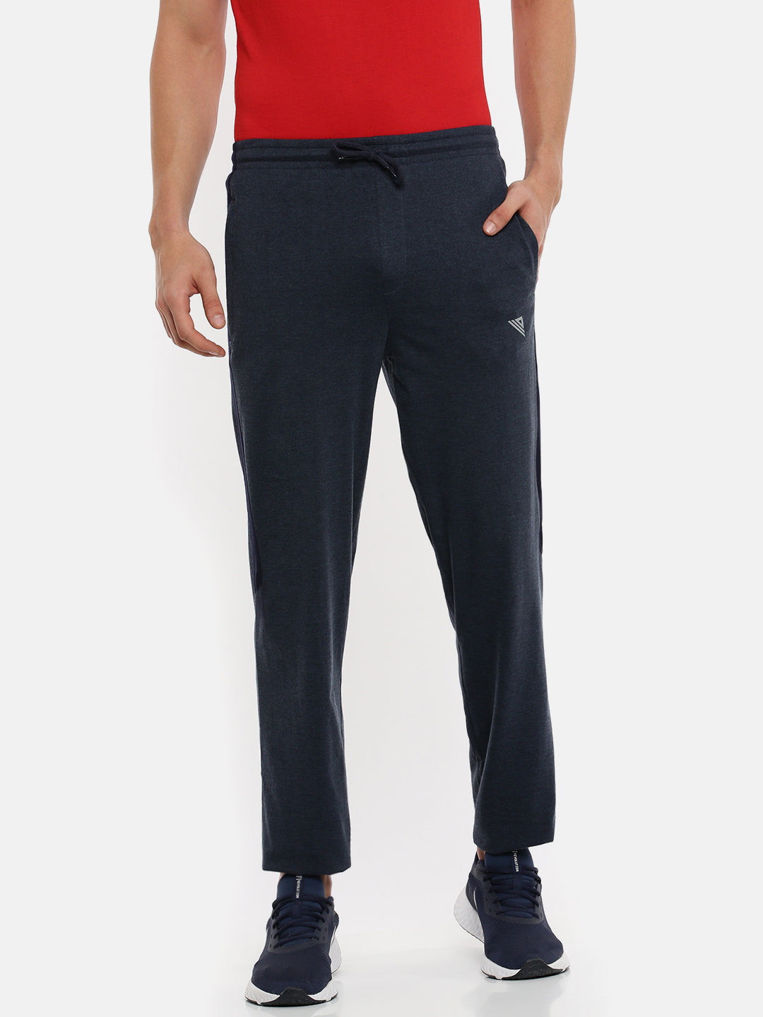 Super Combed Cotton Side Sew Panel Smart Fit  Zipper Pocket Track Pant
