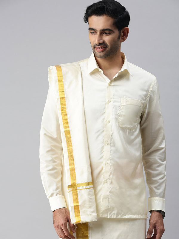 Pure Silk 3/4" Towel Rajahamsa
