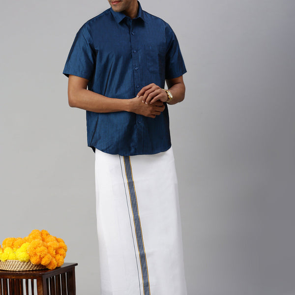 Ramraj Cotton Dhoti for Men (100 % Cotton ) - AIADMK