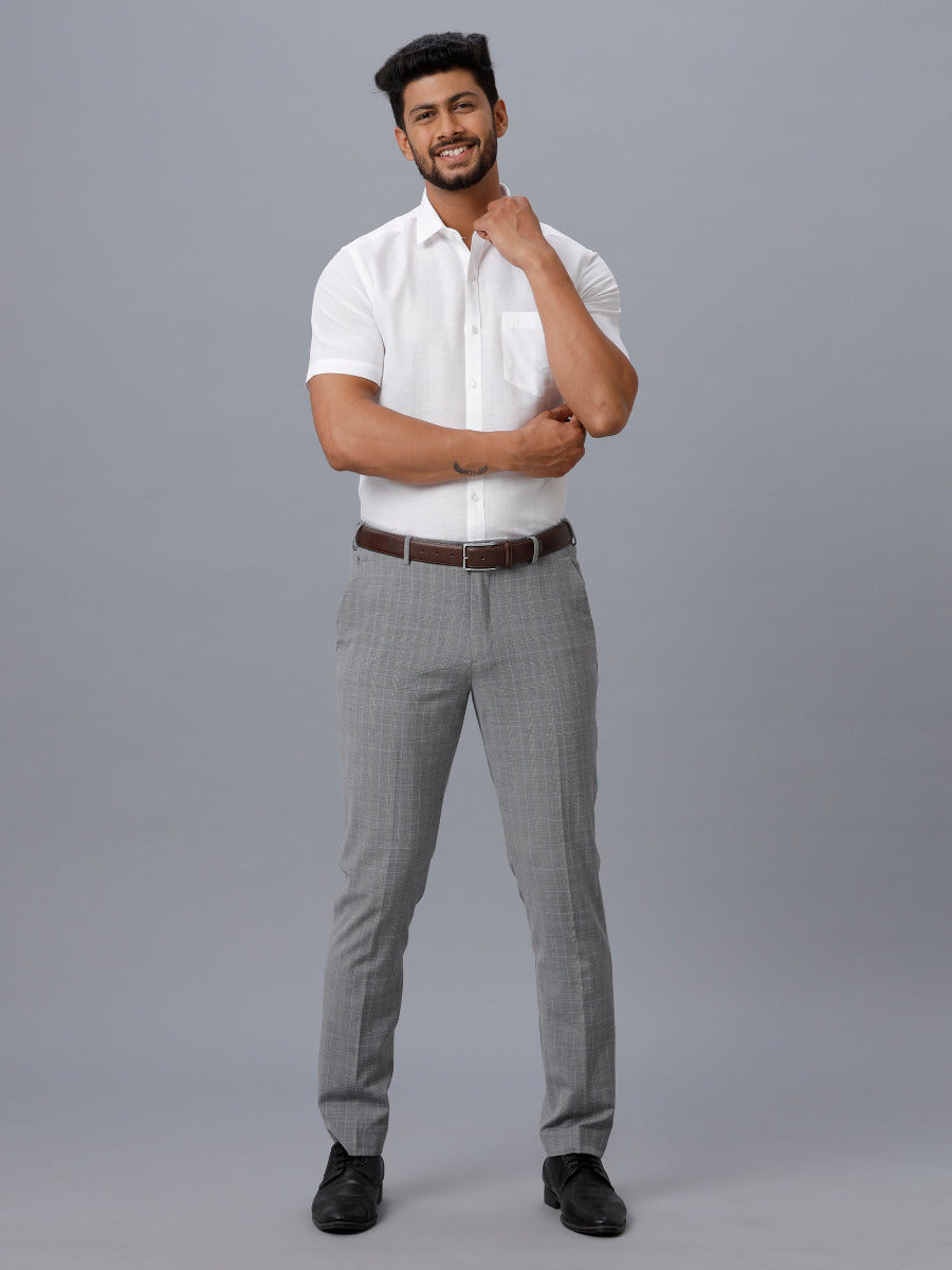 Buy Ramraj Cotton Linen Mens Half Sleeve White Shirt Plus Size - Cotton  Linen Online at Best Price | Distacart