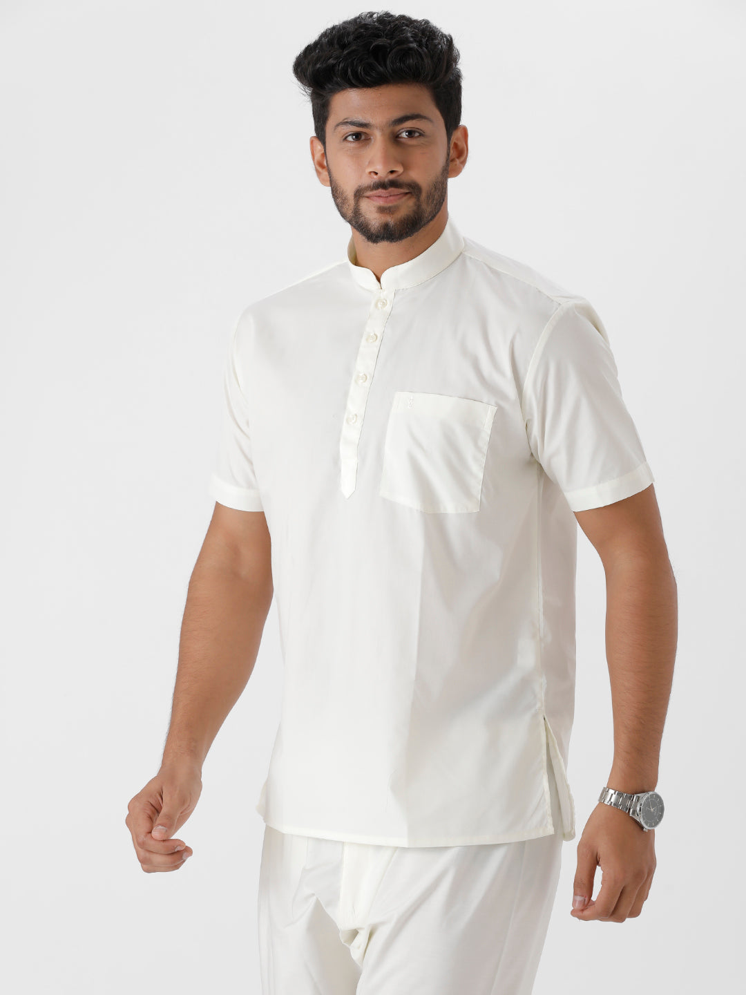 Half sleeve hotsell kurta with jacket