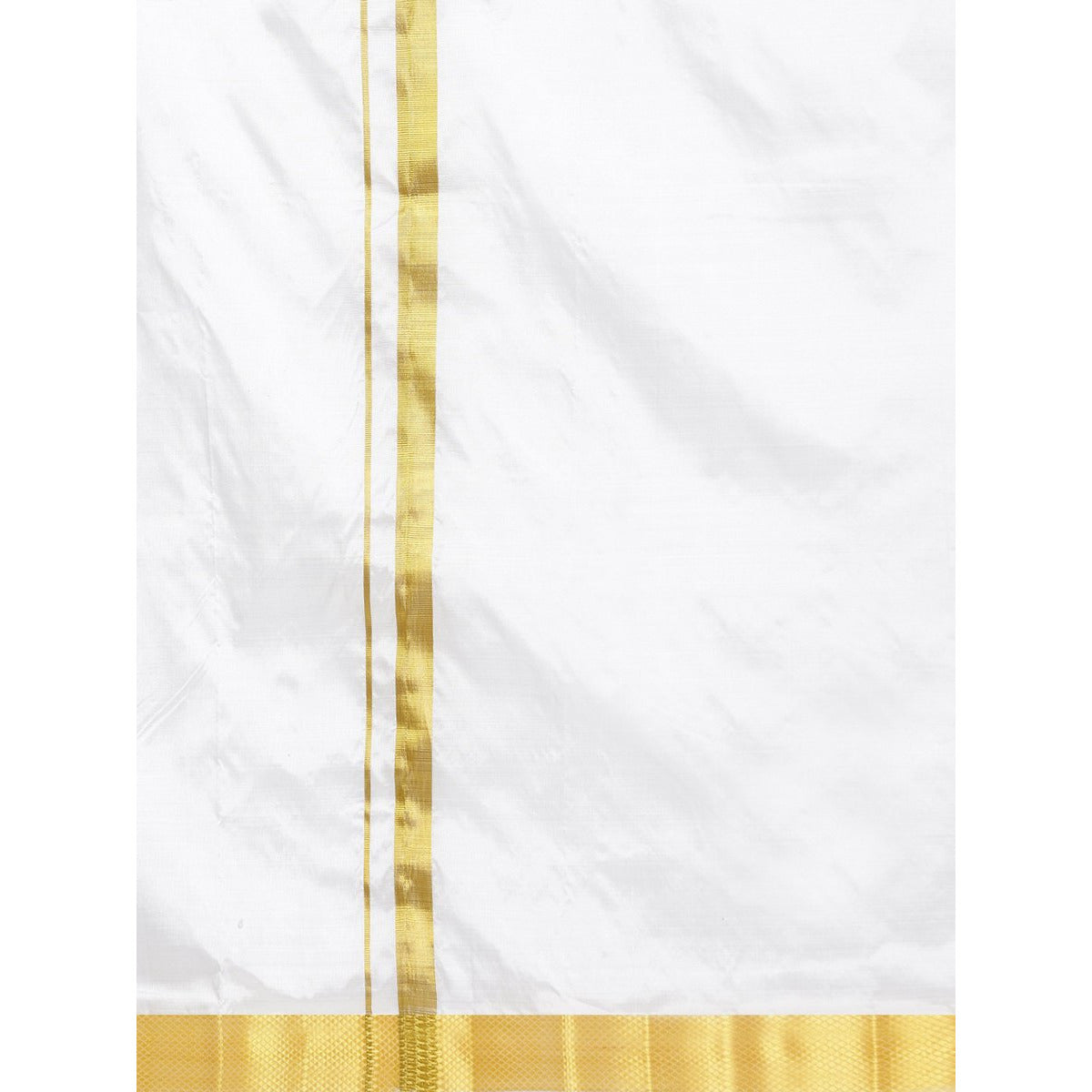 Kirupal (W) - Silk Dhoti and Towel (4361826730031)-Zoom view