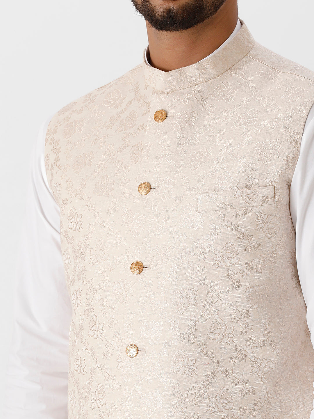 Page 3 | White - Nehru Jackets - Indian Wear for Men - Buy Latest Designer  Men wear Clothing Online - Utsav Fashion