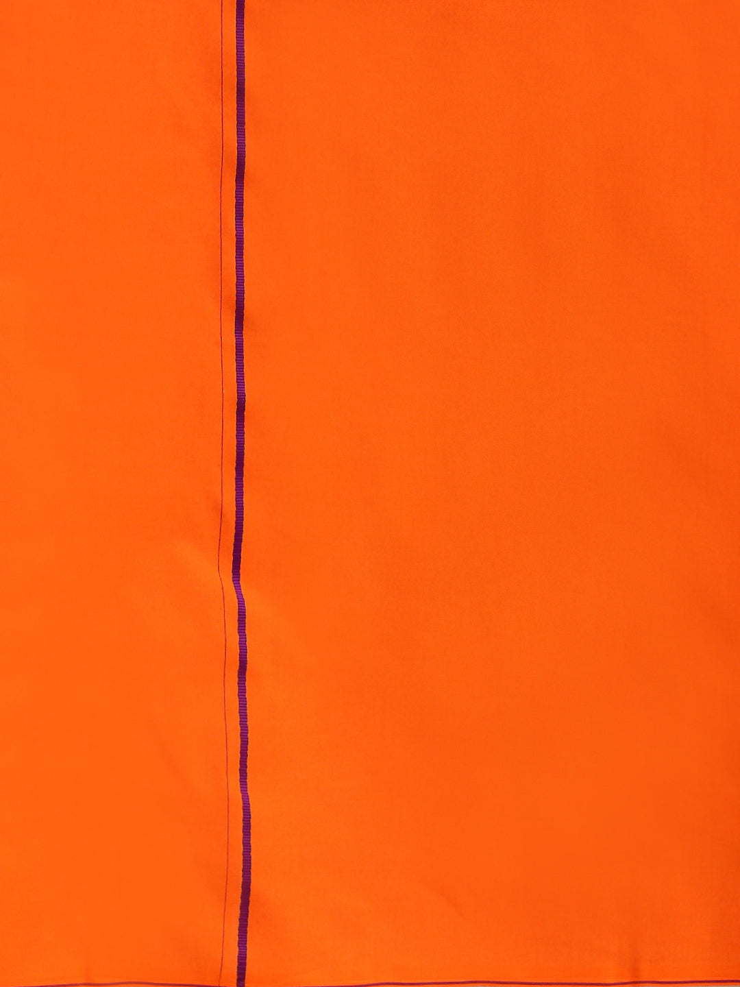 Mens Color Dhoti with Small Border Sudhan Orange-Zoom view