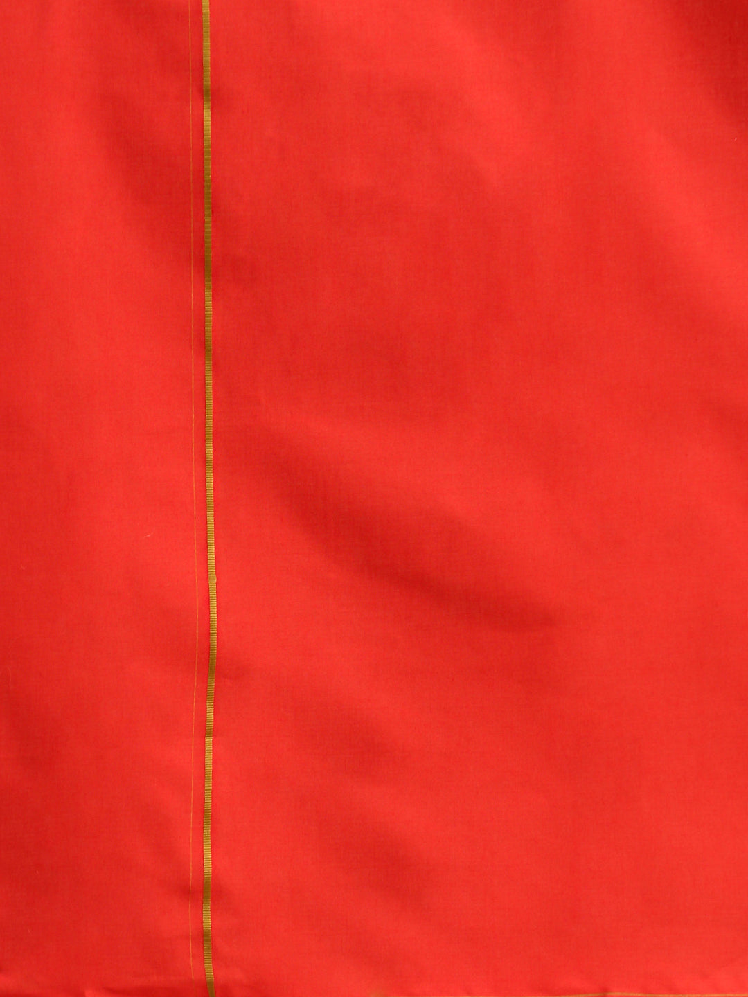 Mens Devotional Dhoti & Towel Set Golden Red-Zoom view