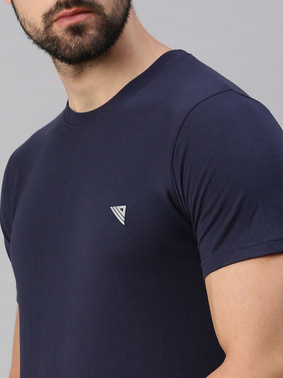 Crew Neck Print Super Combed Cotton T-Shirt VP3 (2 Pcs pack)-Zoomview