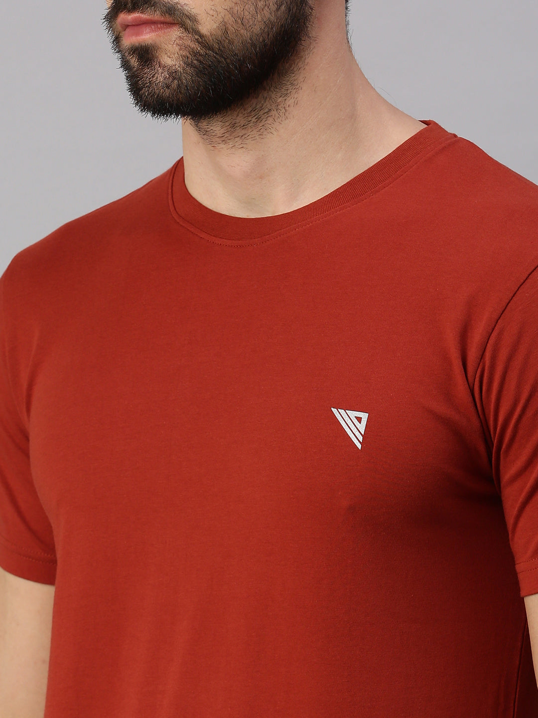 Crew Neck Print Super Combed Cotton T-Shirt VP3 (2 Pcs pack)-Zoom alternative view