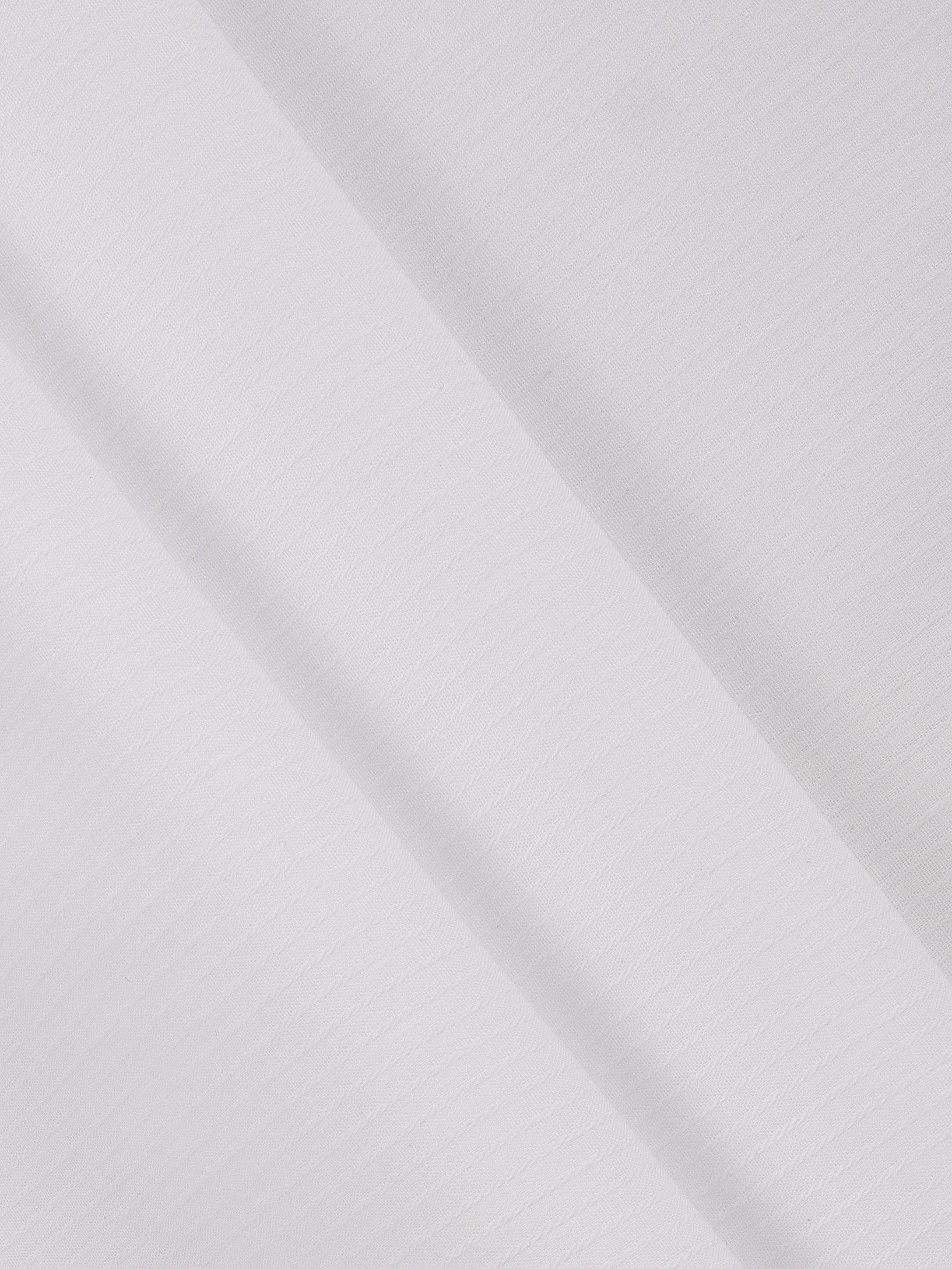 Elite Soft Cotton White Shirt Fabric-Zoom view