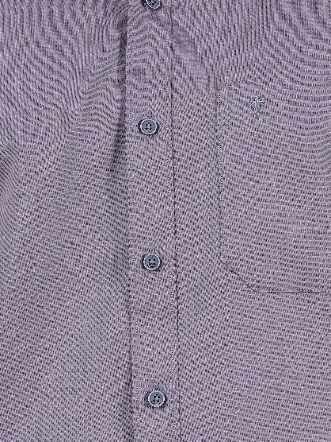 Mens Cotton Half Sleeves Shirt with 3/4'' Gold Jari Dhoti Combo-Zoomview