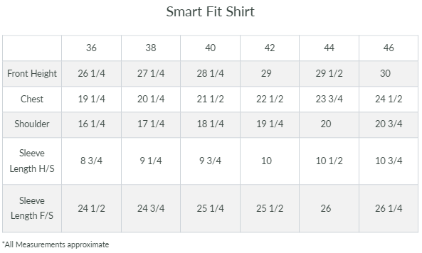 Premium Pure Linen Shirt Half Sleeves with Silver Jari Dhoti Combo-Size chart