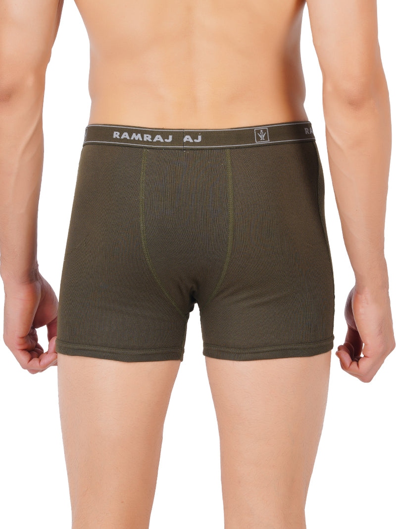 Ramraj Finest Absorbent Cotton Trunk without Pocket Imaxs Rib (2PCs Pack)