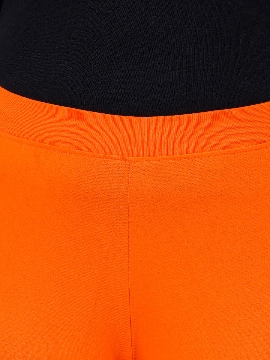 Womens Leggings Fanta orange-Zoom view