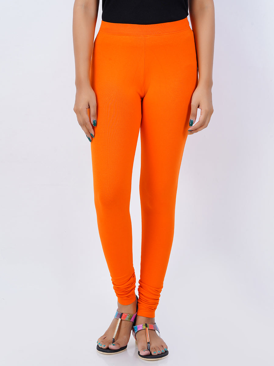 Womens Leggings Fanta orange