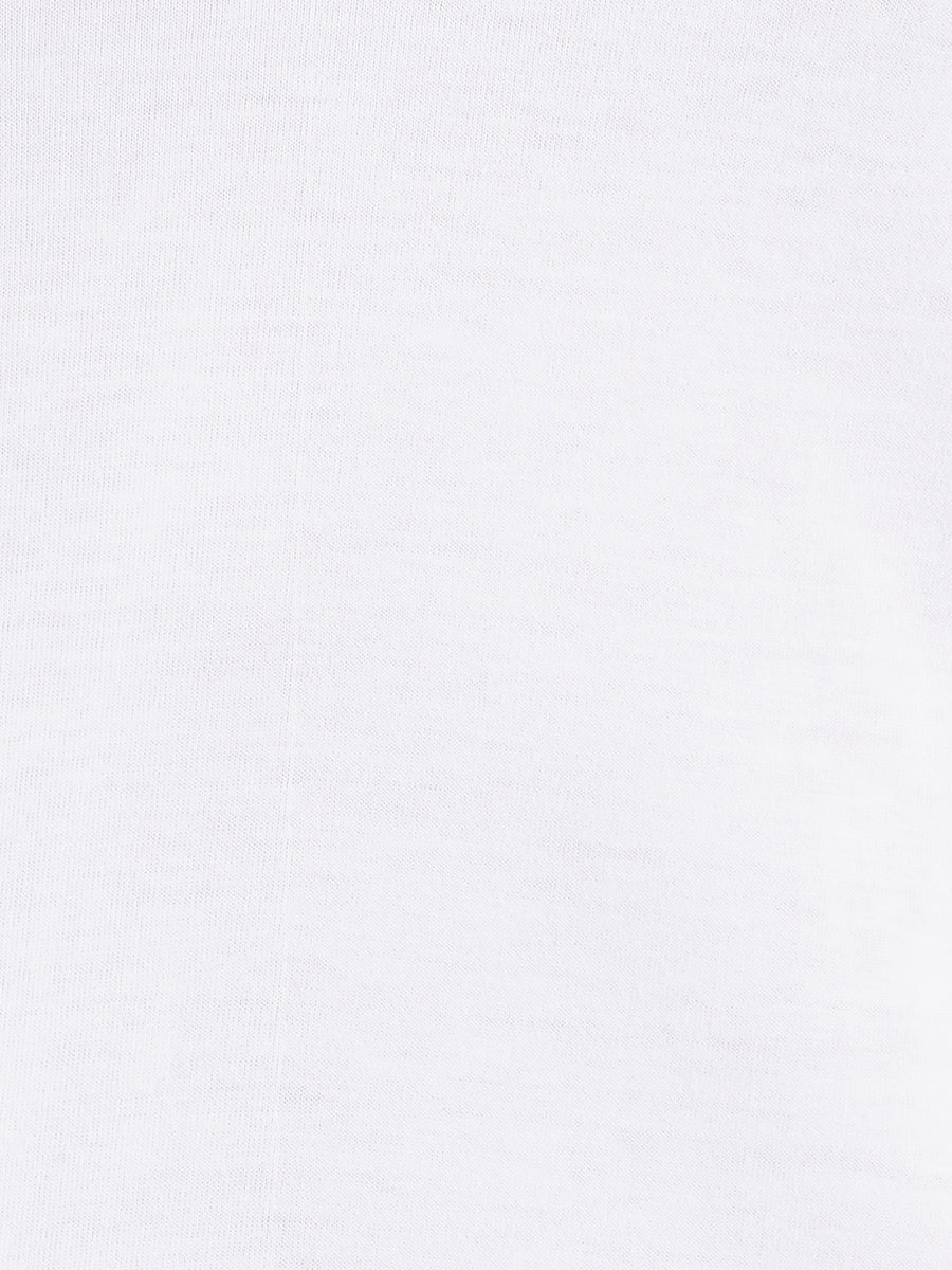 Men 100% Combed Cotton White Sleeve Vest RNS Plus Size Acoste