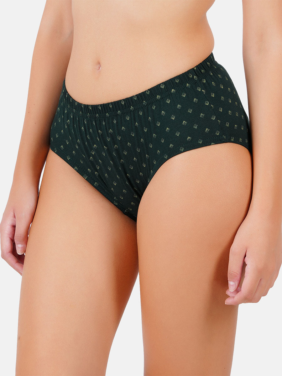 Womens Panties Elina Print Plus Size (3 Pcs Pack)-Zoom view