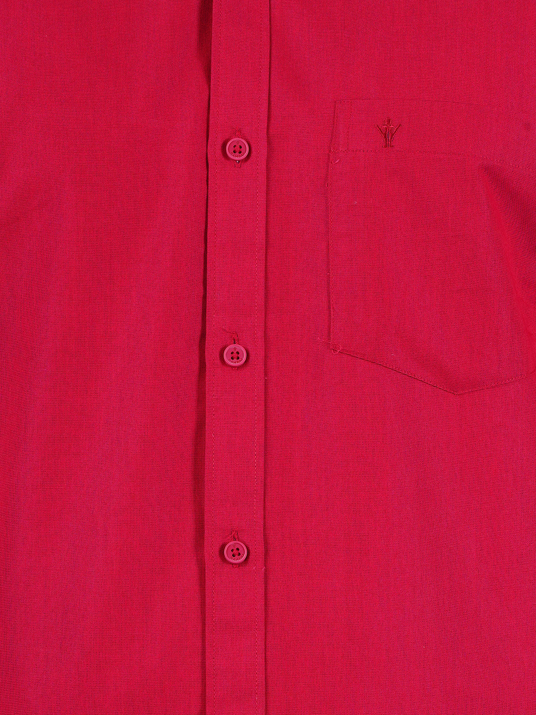Mens Cotton Color Full Sleeves Shirt with 1/2'' Gold Jari Dhoti Combo-Close view
