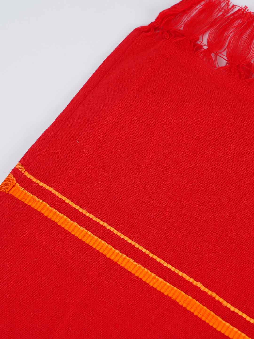 Devotional Towel Red Hariharan (Pack of 2)-Zoom view