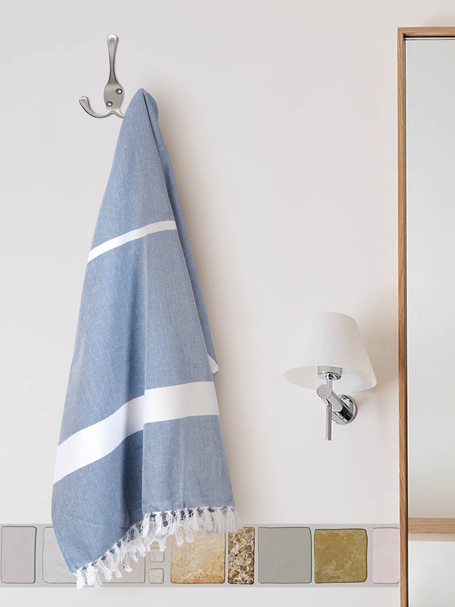 Cotton Colour Bath Towel Master-Length view