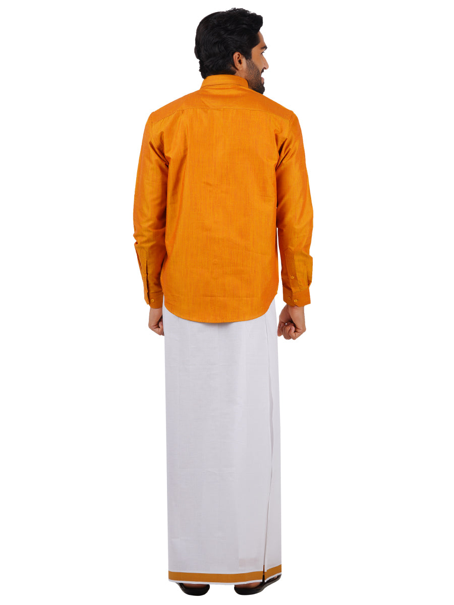 Buy Mens Matching Dhoti & Shirt Combos: Best Dhoti and Shirt Combination