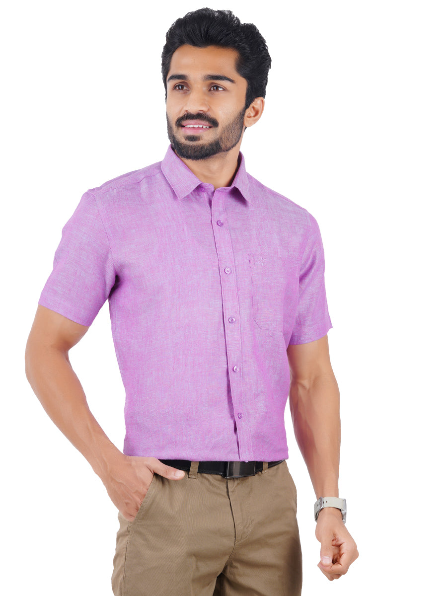 Buy Park Avenue Purple Printed Slim Fit Shirt for Men Online @ Tata CLiQ