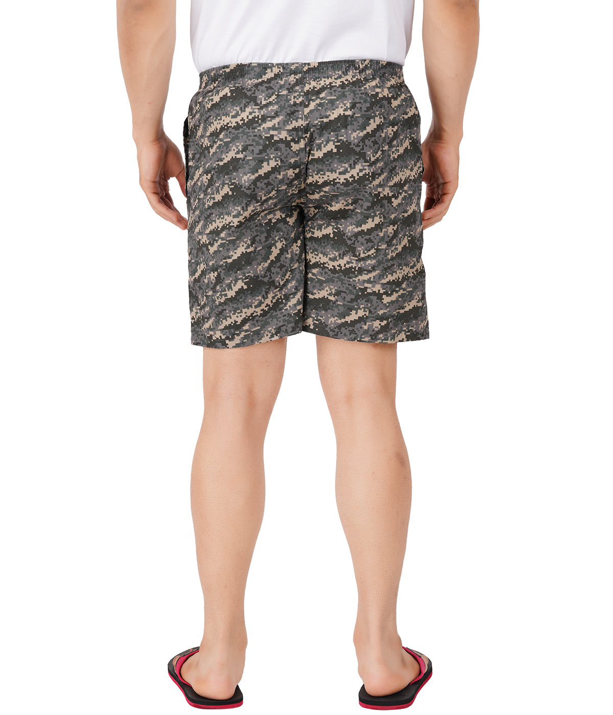 Mens Woven Boxer Long WB17