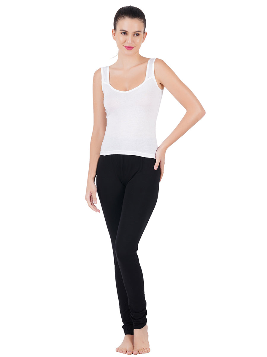 Womens White Camisole Gracey (2 PCs Pack)-Full view