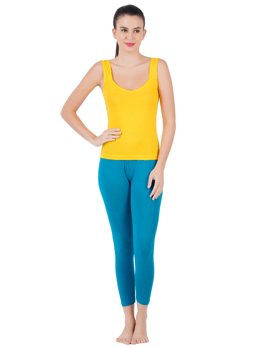 Womens Colour Camisole Gracey (2 PCs Pack)-Yellow