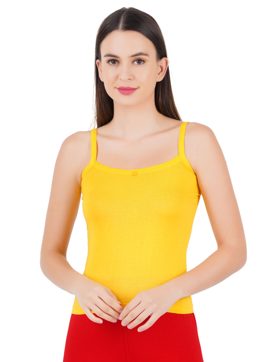 Womens Colour Camisole Cheers (2 PCs Pack)