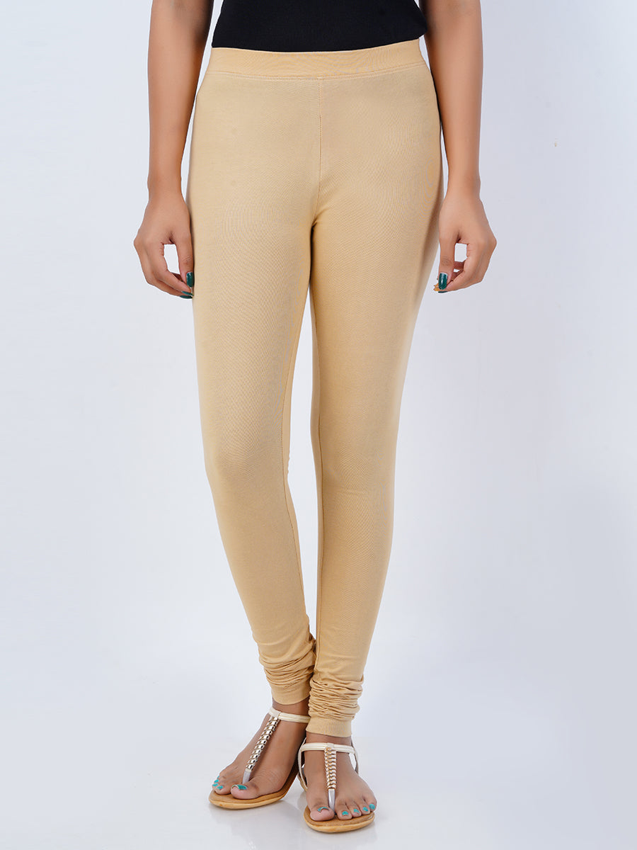 Churidar Fit Mixed Cotton with Spandex Stretchable Leggings Skin